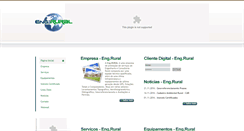 Desktop Screenshot of engrural.com.br